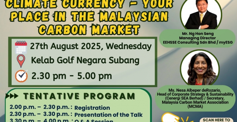 Climate Currency – Your Place in the Malaysian Carbon Market